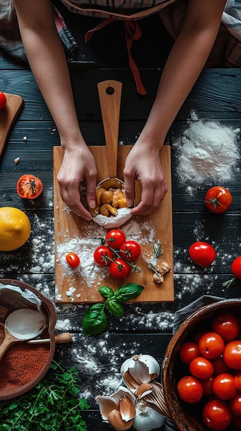 Gotowanie w domowej kuchni